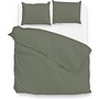 ZO! Home Dekbedovertrek Satinado Groen - Katoensatijn