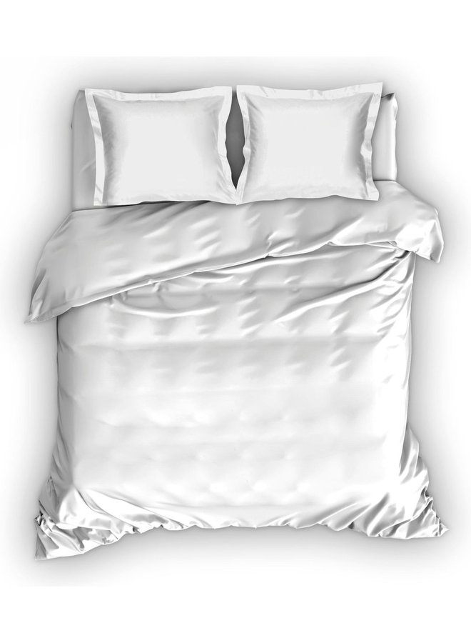 Dekbedovertrek Park Lane Wit - Egyptisch Percale Katoen