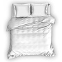 Cascina Colorini Dekbedovertrek Park Lane Wit - Egyptisch Percale Katoen