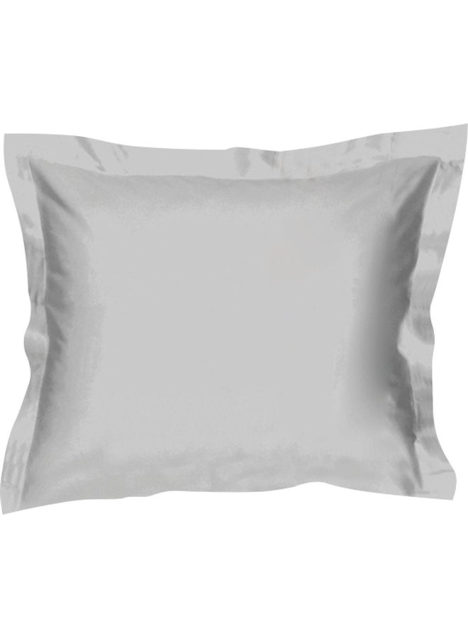 Cascina Colorini Dekbedovertrek Park Lane Zilver - Egyptisch Percale Katoen