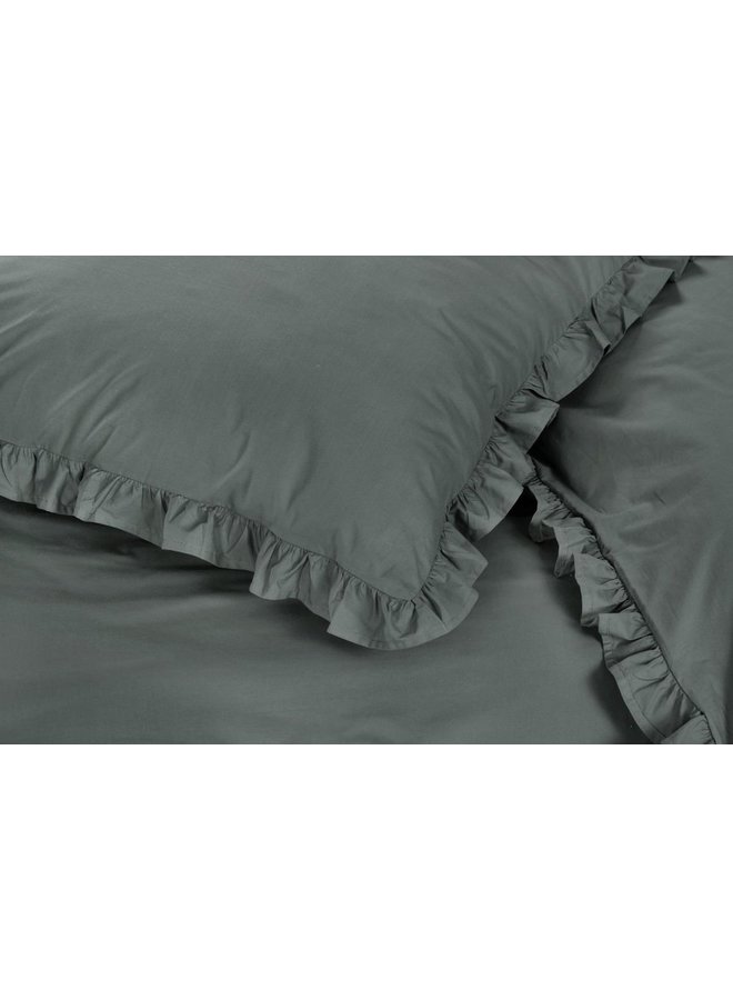 Papillon Dekbedovertrek Deauville Groen - Percale Katoen