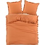 Papillon Dekbedovertrek Deauville Roestbruin - Percale Katoen