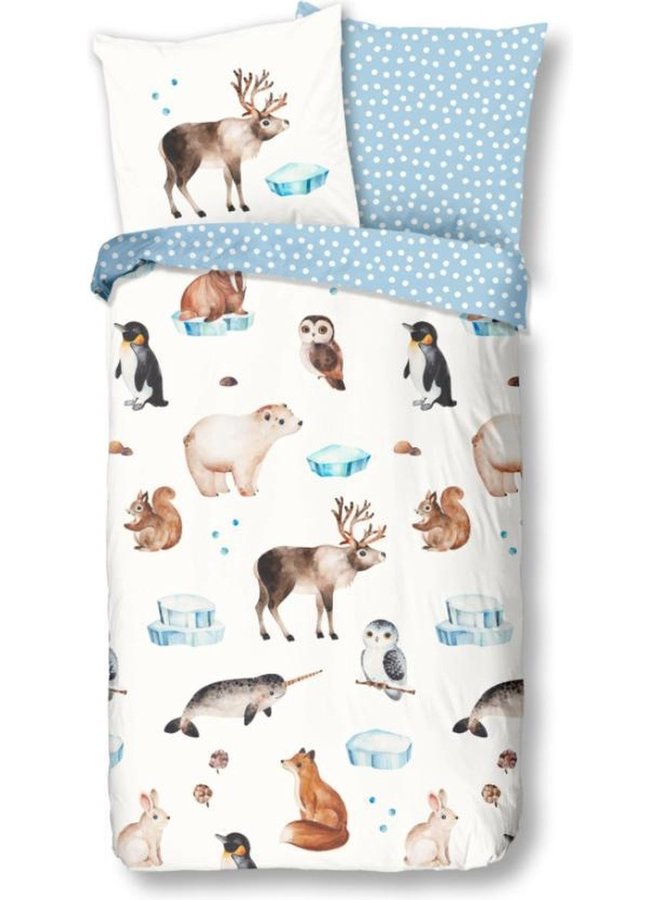 Good Morning Dekbedovertrek Kids Cold Multi - Flanel