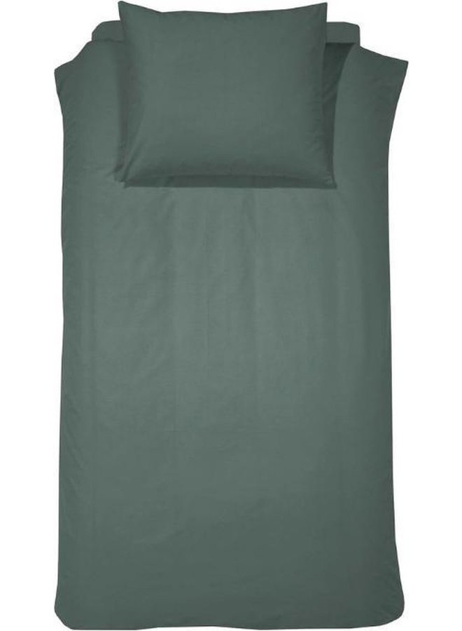 Cinderella Dekbedovertrek Weekend Groen - Percale Katoen
