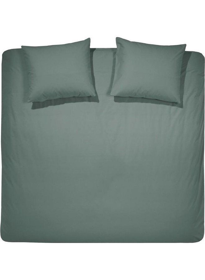 Dekbedovertrek Weekend Groen - Percaline Katoen PLX