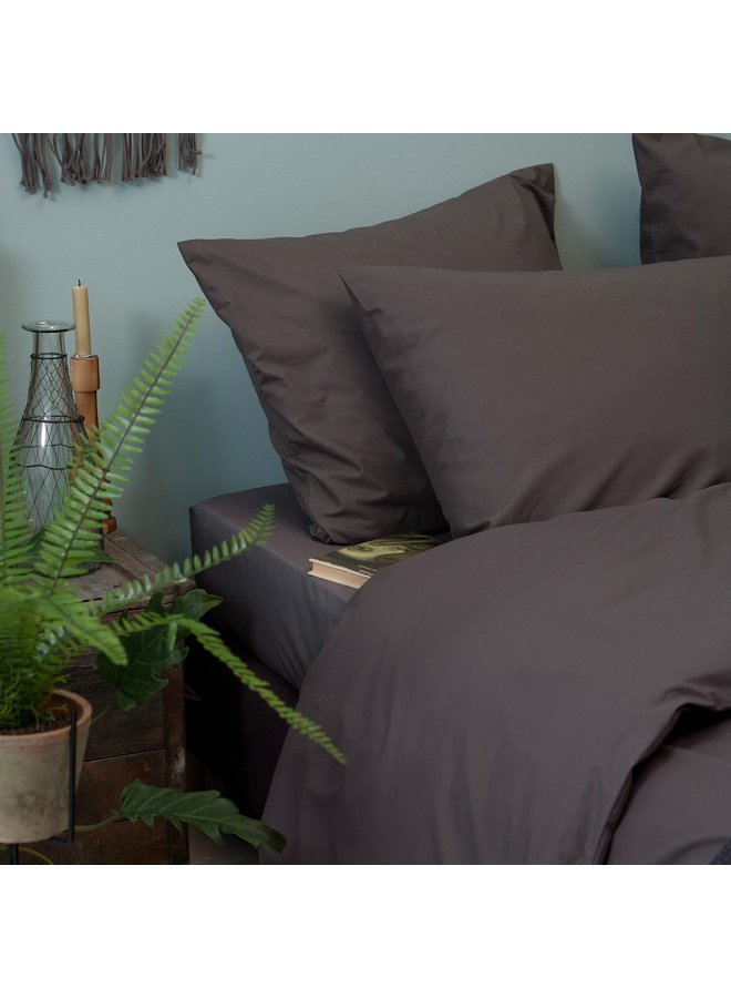 Cinderella Dekbedovertrek Weekend Antraciet - Percale Katoen