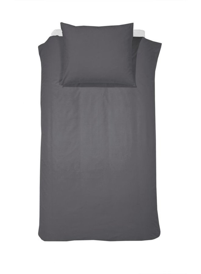 Cinderella Dekbedovertrek Weekend Antraciet - Percale Katoen