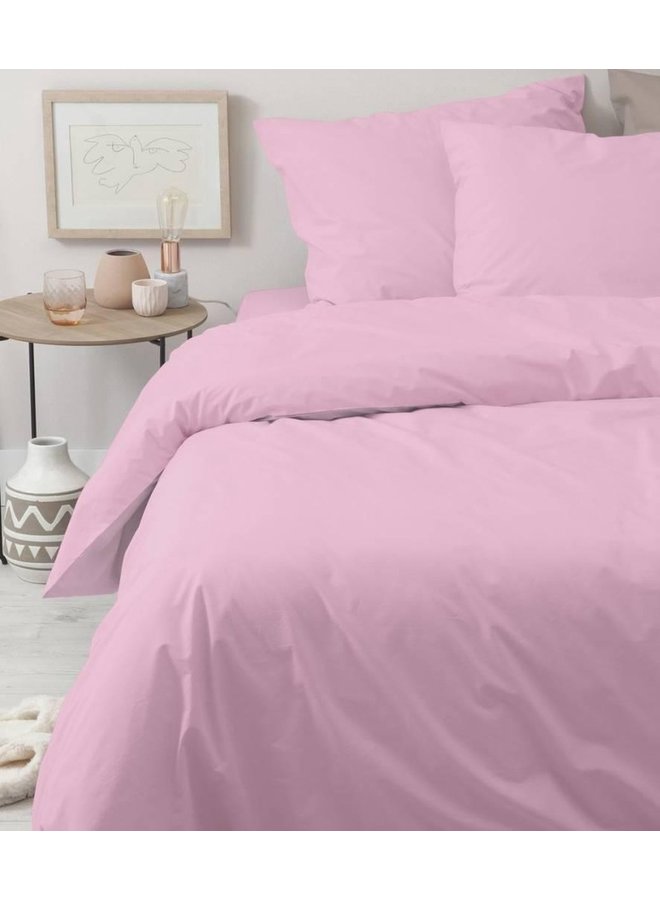 Cinderella Dekbedovertrek Weekend Roze - Percale Katoen