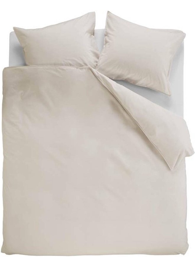 Ambiante Dekbedovertrek Uni Zand- Katoen