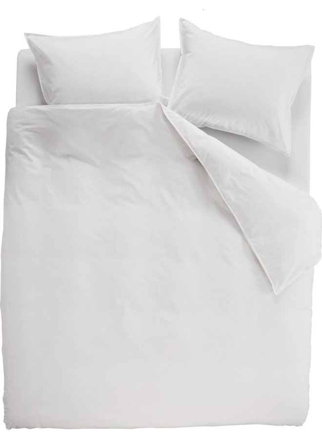 Ambiante Dekbedovertrek Uni Wit - Katoen