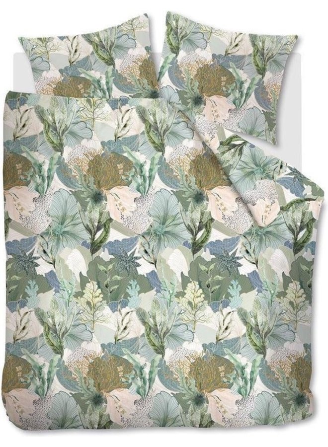 Ariadne At Home Dekbedovertrek Hidden Groen - Katoen