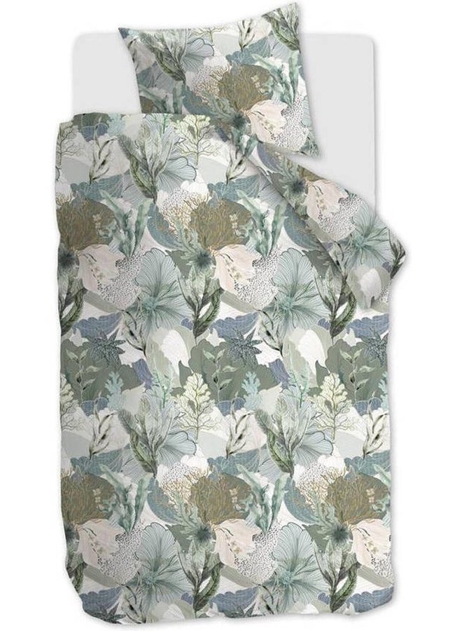 Ariadne At Home Dekbedovertrek Hidden Groen - Katoen