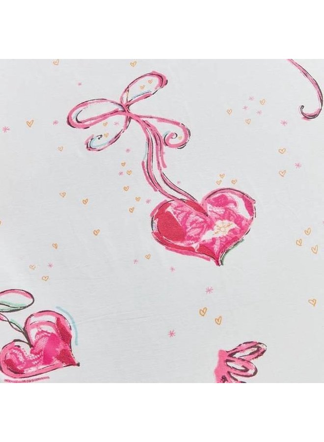 Beddinghouse Dekbedovertrek Kids Love It Roze - Katoen