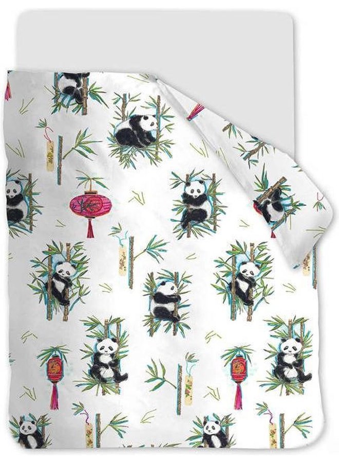 Dekbedovertrek Kids Panda Dream Multi - Katoen PL3