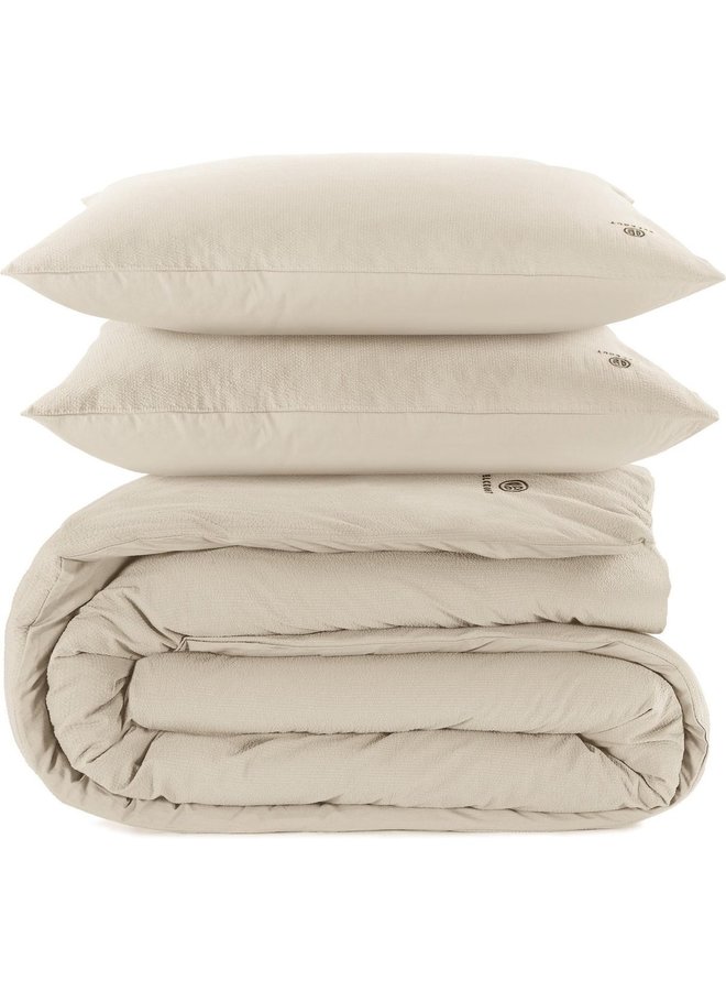 Blckout Dekbedovertrek Alberta Naturel - Biologisch Percale Katoen