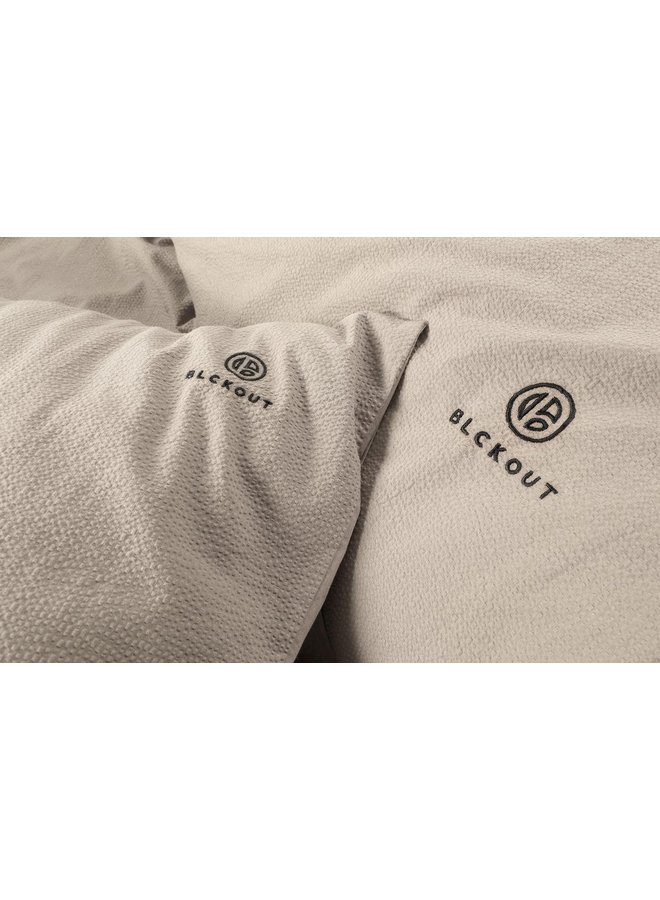 Blckout Dekbedovertrek Alberta Naturel - Biologisch Percale Katoen