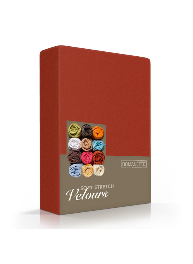 Romanette Hoeslaken Terra - Velours