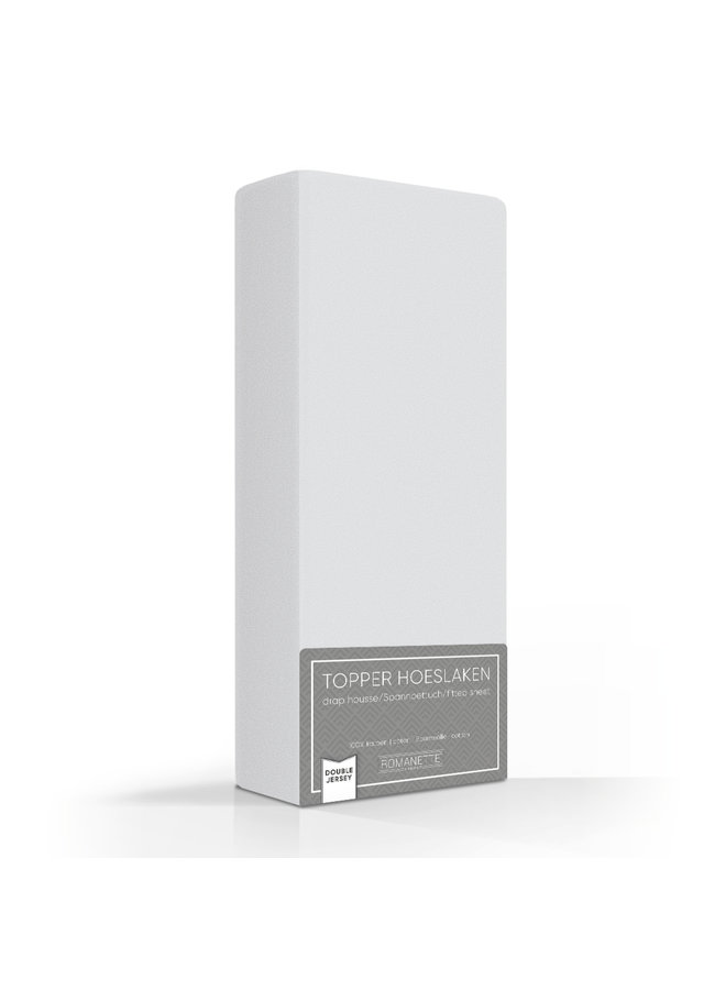 Dubbel Jersey Topper Hoeslaken