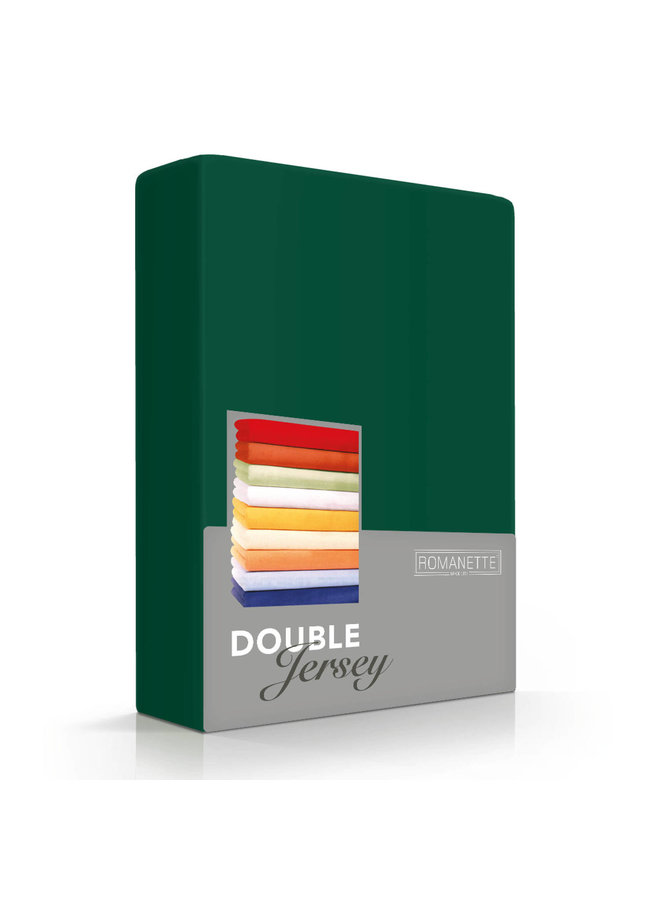 Hoeslaken Botanisch Groen - Dubbel Jersey