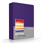Romanette Dubbel Jersey Hoeslaken Paars