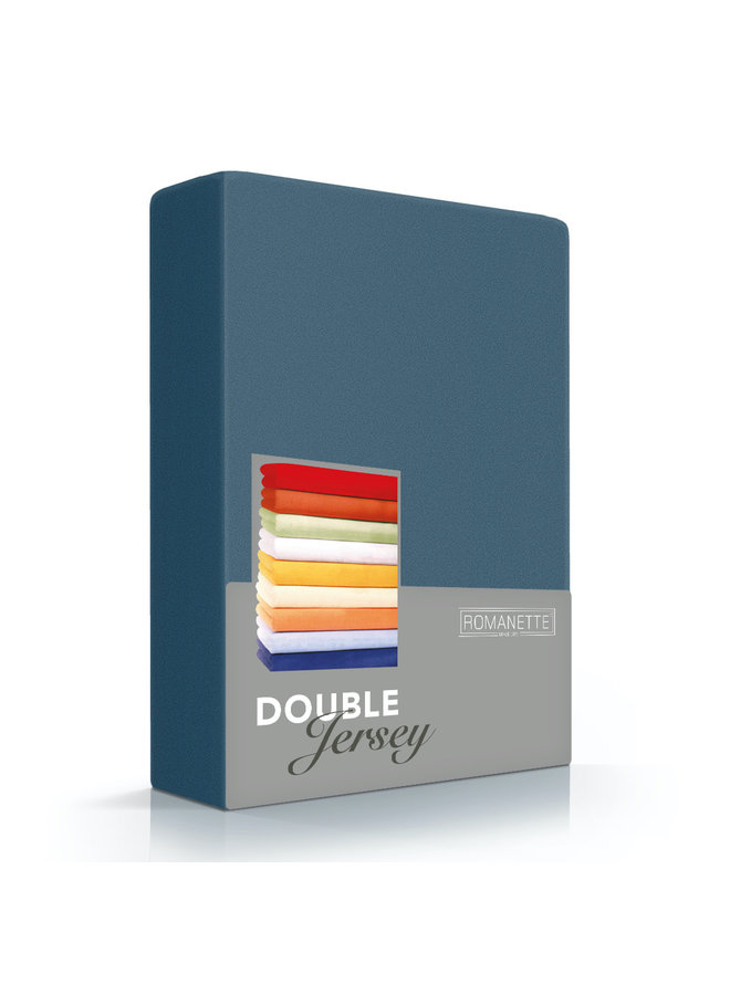 Hoeslaken Teal - Dubbel Jersey
