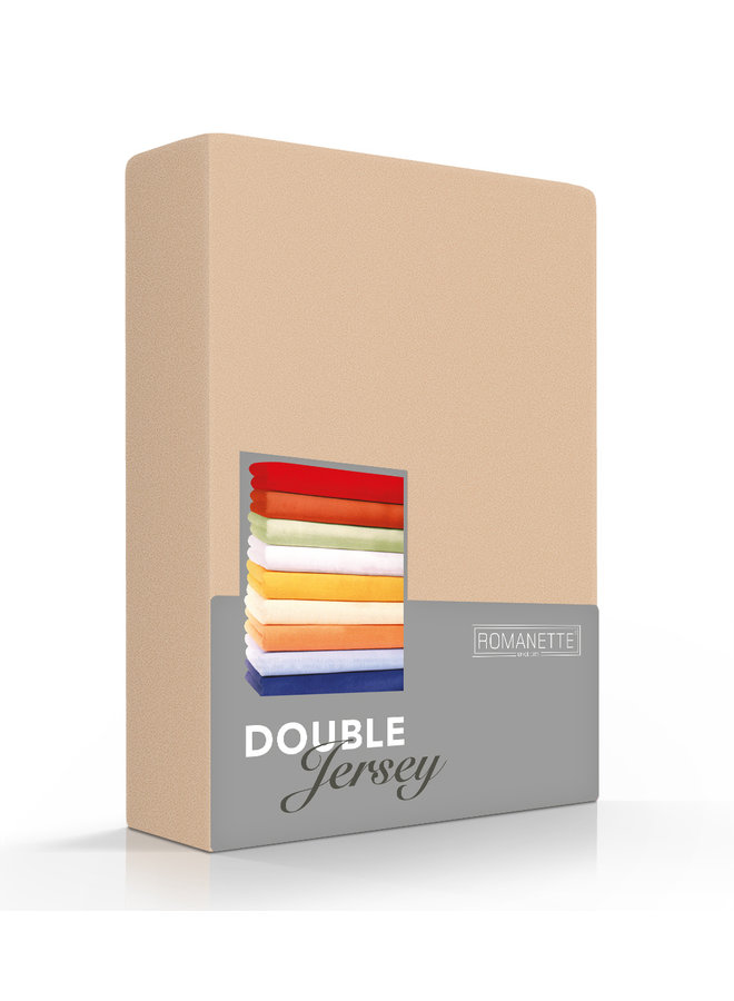 Romanette Hoeslaken Zand - Dubbel Jersey