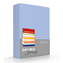 Romanette Hoeslaken Blauw - Dubbel Jersey