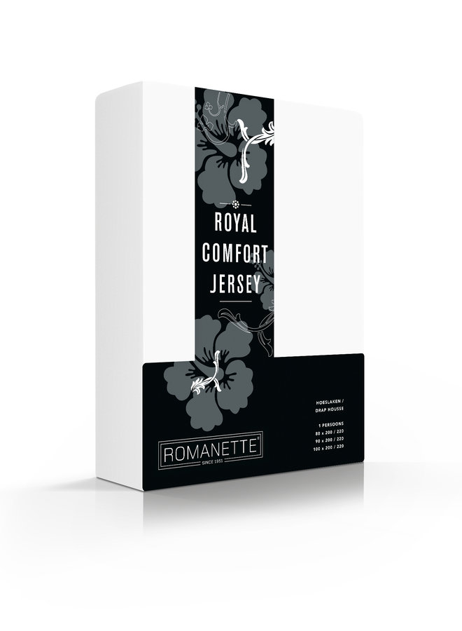 Romanette Egyptisch Katoen Hoeslaken Wit