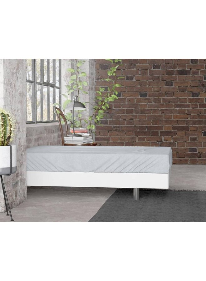 Dreamhouse Kinderbed Hoeslaken Grijs - 40x80 - Flanel