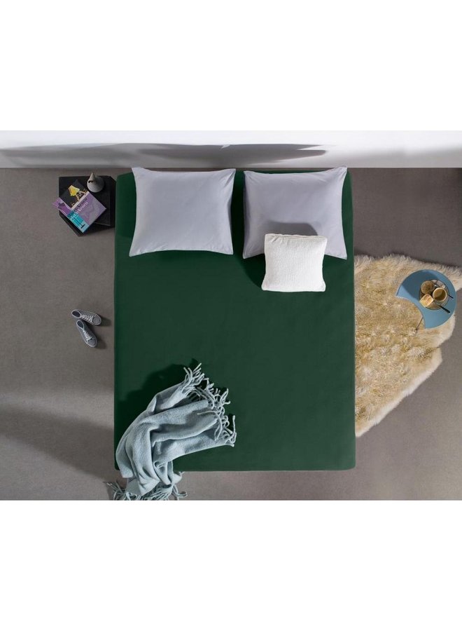 Dreamhouse Hoeslaken Botanisch Groen - Dubbel Jersey