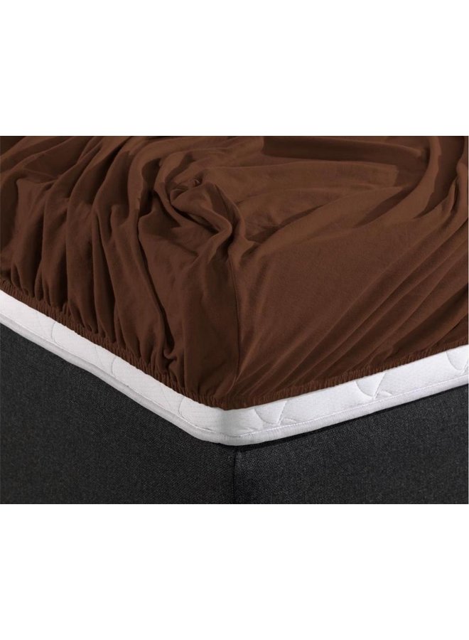 Dreamhouse Hoeslaken Bruin - Dubbel Jersey