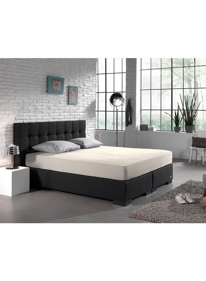 Dreamhouse Hoeslaken Creme - Dubbel Jersey