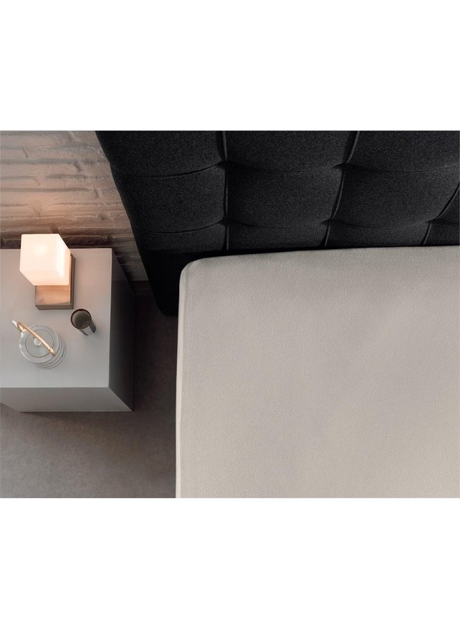 Dreamhouse Hoeslaken Creme - Dubbel Jersey
