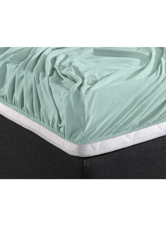 Dreamhouse Hoeslaken Pastel Blauw - Dubbel Jersey