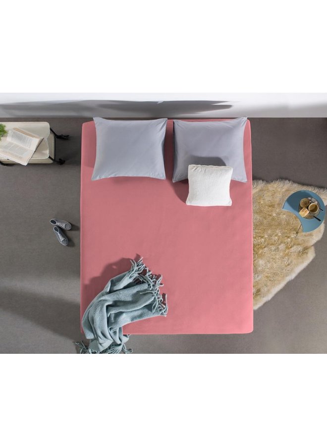 Dreamhouse Hoeslaken Roze - Dubbel Jersey