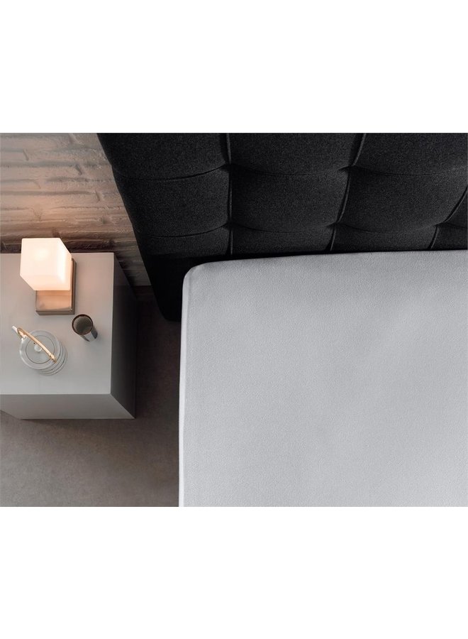 Dreamhouse Hoeslaken Wit - Dubbel Jersey