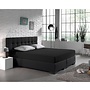 Dreamhouse Hoeslaken Zwart - Dubbel Jersey