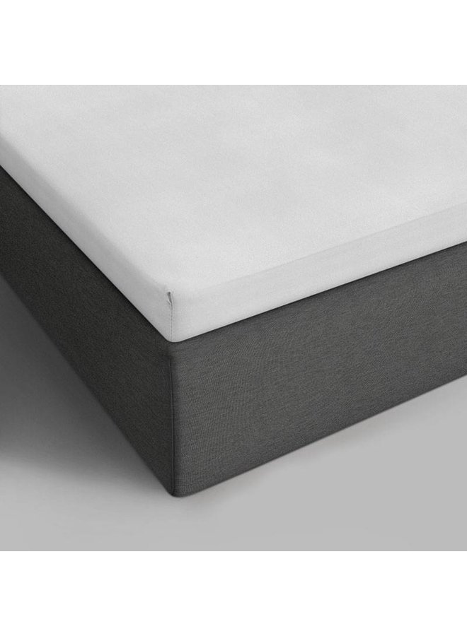 Hoeslaken Topper Wit - Katoen