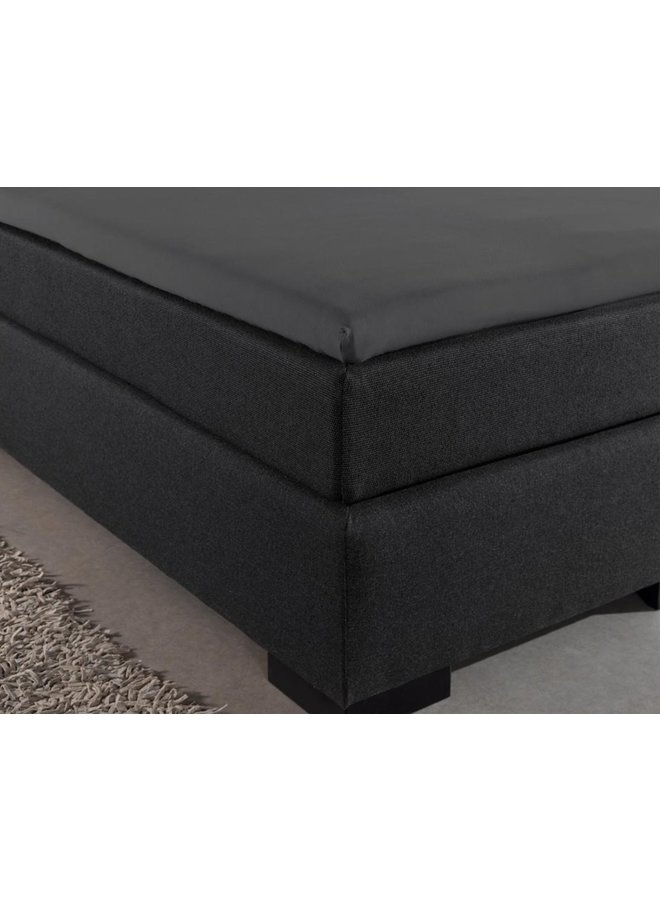 Home Care Hoeslaken Topper Antraciet - Jersey