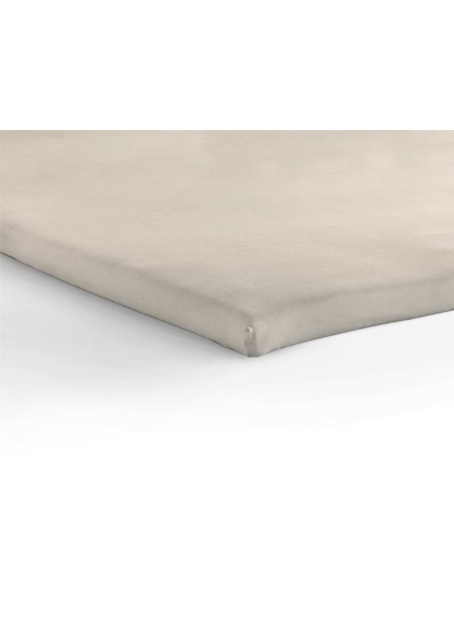 Hoeslaken Topper Creme - Jersey
