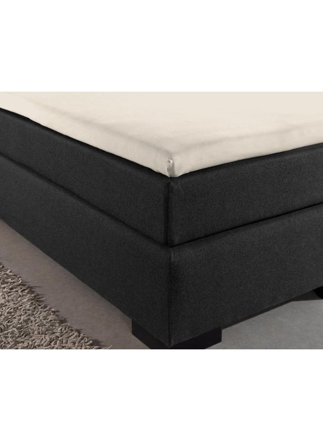 Home Care Hoeslaken Topper Creme - Jersey