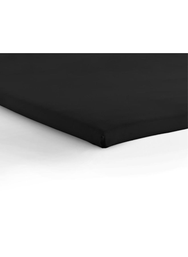 Home Care Hoeslaken Topper Zwart - Jersey