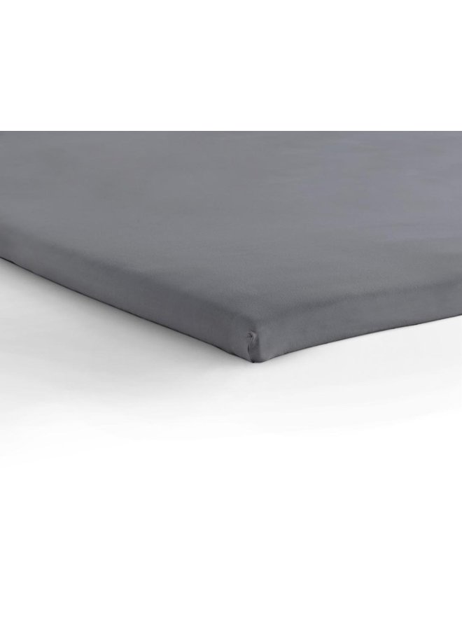 Home Care Hoeslaken Topper Grijs - Jersey