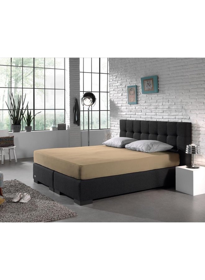 Dreamhouse Hoeslaken Extra Lang Taupe - Jersey