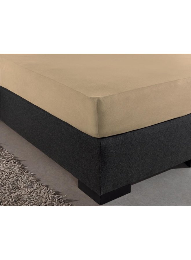 Dreamhouse Hoeslaken Extra Lang Taupe - Jersey