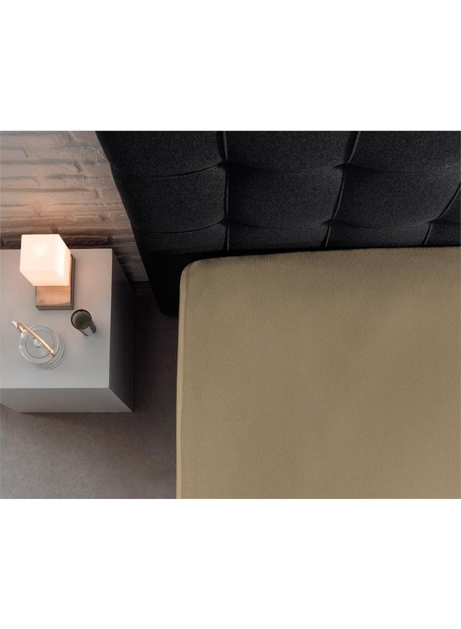 Dreamhouse Hoeslaken Extra Lang Taupe - Jersey