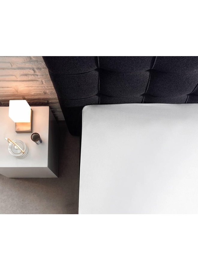 Home Care Hoeslaken Splittopper Wit - Percale Katoen