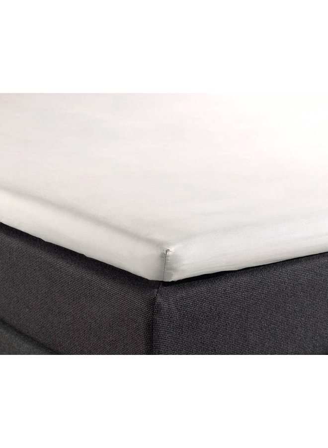 Home Care Hoeslaken Splittopper Creme - Percale Katoen
