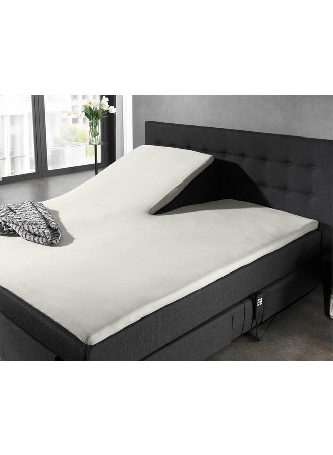 Home Care Hoeslaken Splittopper Creme - Jersey