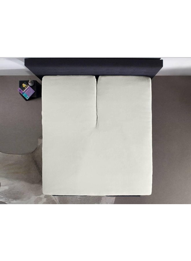 Home Care Hoeslaken Splittopper Creme - Jersey